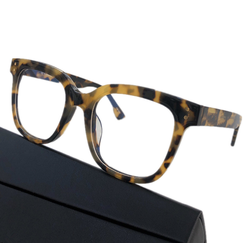 Qua Luxury Concise Square Plank Fullrim Frame Óculos Simples Unissex50-20-145 Itália corte de acetatos para prescrição Óculos de grau Óculos de proteção estojo completo