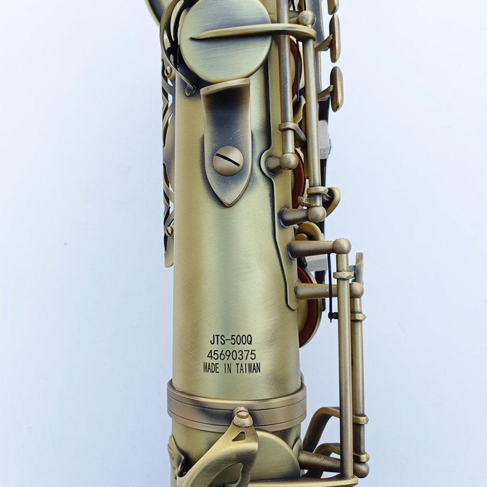 Saxophone ténor si bémol haut de gamme Jupiter JTS500Q instrument de jazz en bronze antique avec embouchure et boîte