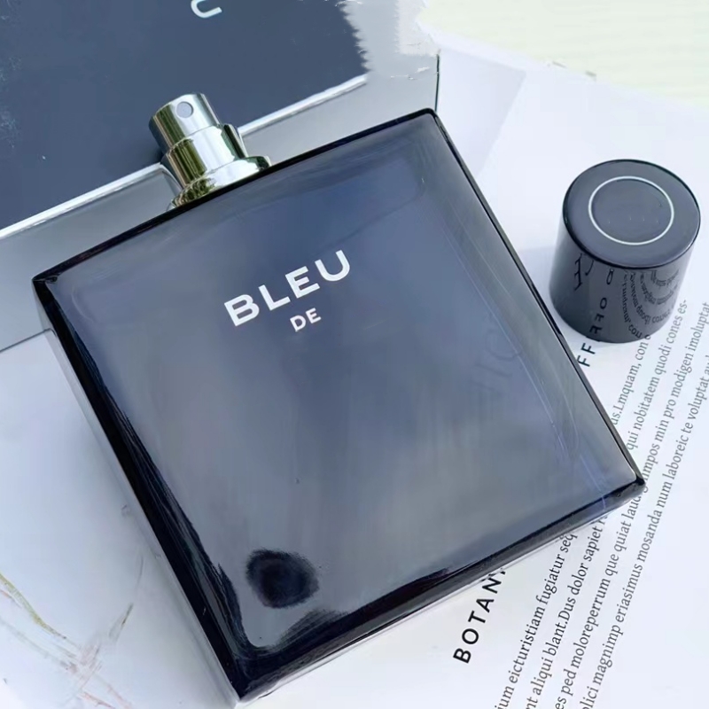 2023 Nuova versione alta Profumo da uomo di marca blu 100 ML Eau De Parfum Fragranza duratura Altro profumo Incenso Drop Consegna veloce