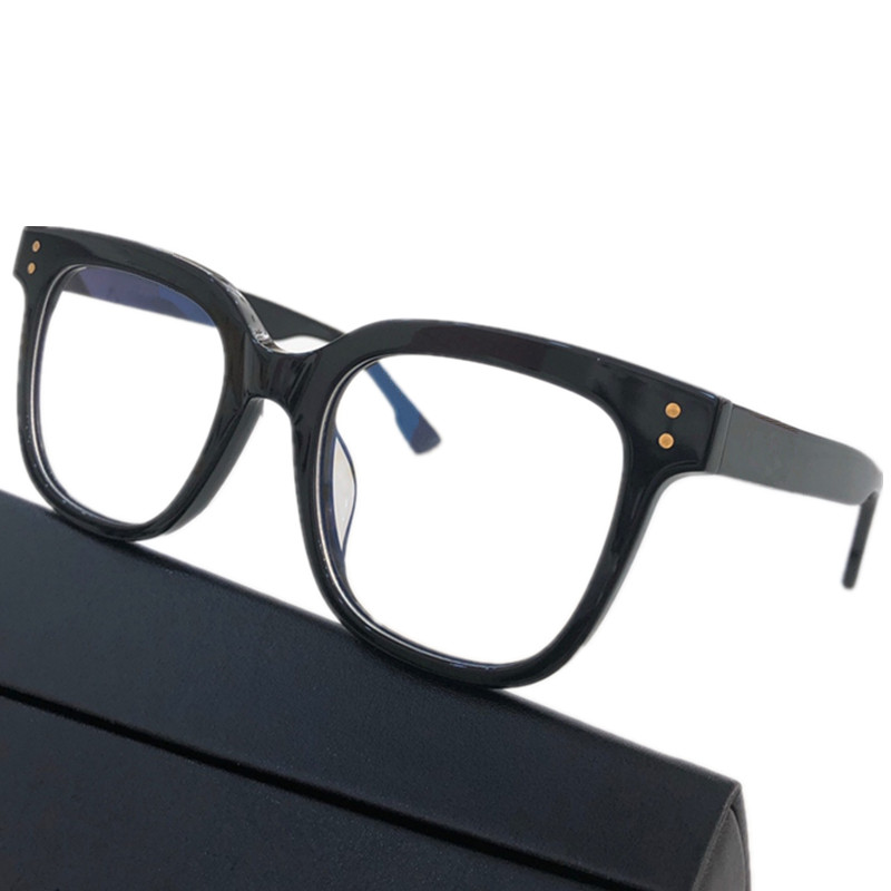 Qua Luxury Concise Square Plank Fullrim Frame Óculos Simples Unissex50-20-145 Itália corte de acetatos para prescrição Óculos de grau Óculos de proteção estojo completo