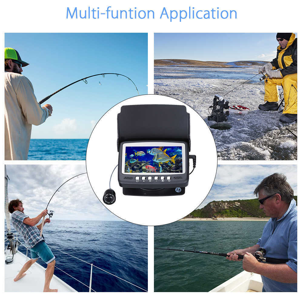 Fish Finder Eyoyo Videocamera pesca subacquea 4.3 