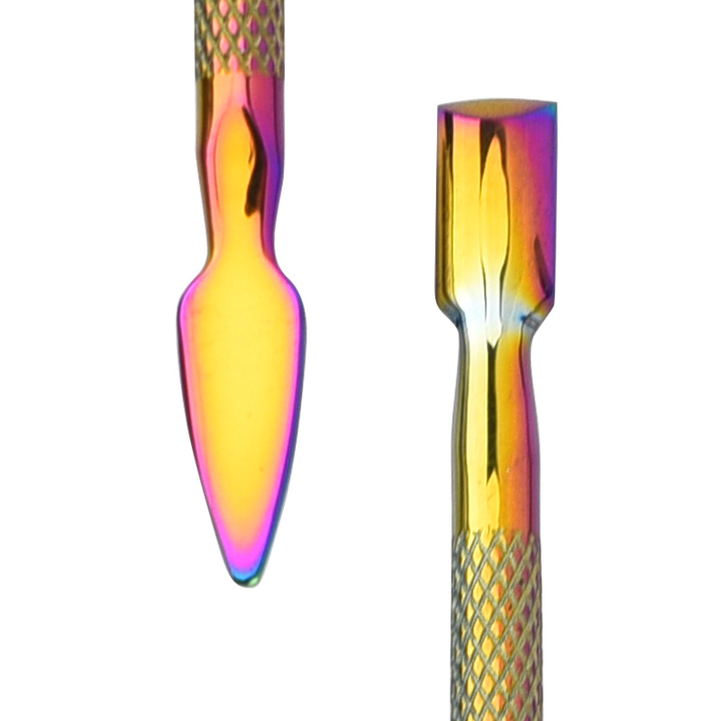 Stili multipli Strumento tamponare la cera Accessori il fumo Cucchiaio a doppia testa Pipa fumare Bong Detergente tabacco Vaporizzatore Penna Atomizzatore Dabber erbe secche Concentrato unghie Daber