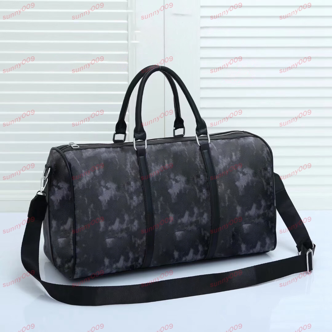 Bucket Shaped Tote Bag Designer Printed Grid Shoulder Bag Detachable Strap Back Pack Luxury Luggage Bags Travel Long Bucket Totes