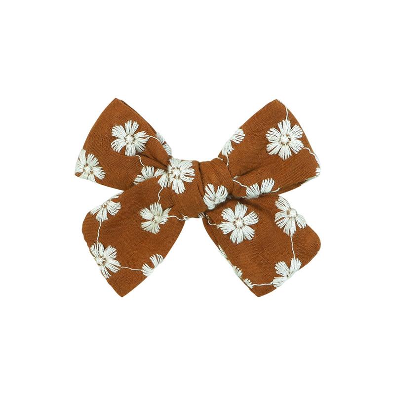 Mignon Bébé Filles Bowknot Pinces À Cheveux Coton Arcs À La Main En Épingle À Cheveux Barrettes Chapeaux Enfants Cheveux Accessoires