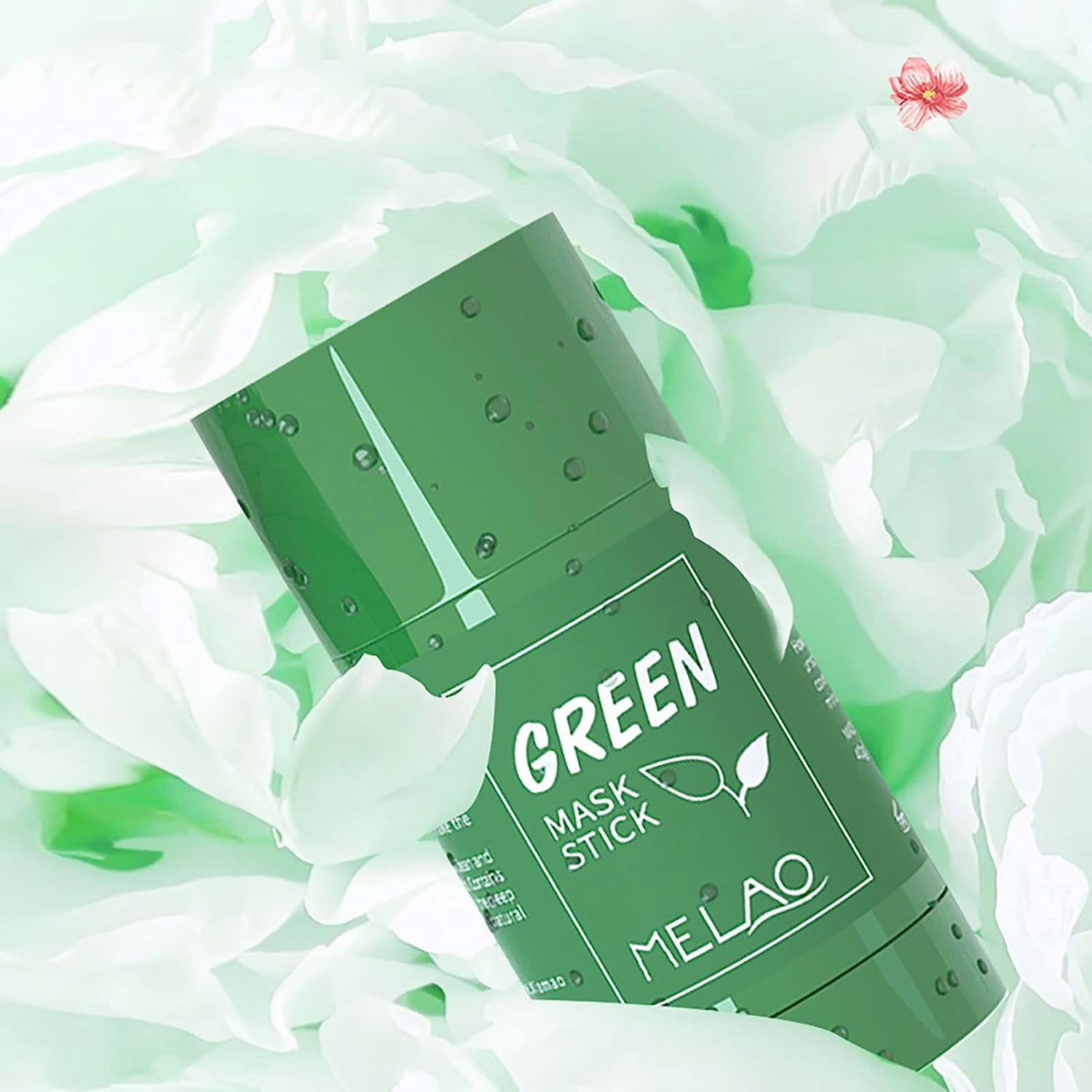 Mererke_Pretty Maschera il viso all'argilla al tè verde Stick Oil Control Anti-Acne 40ml Mererke