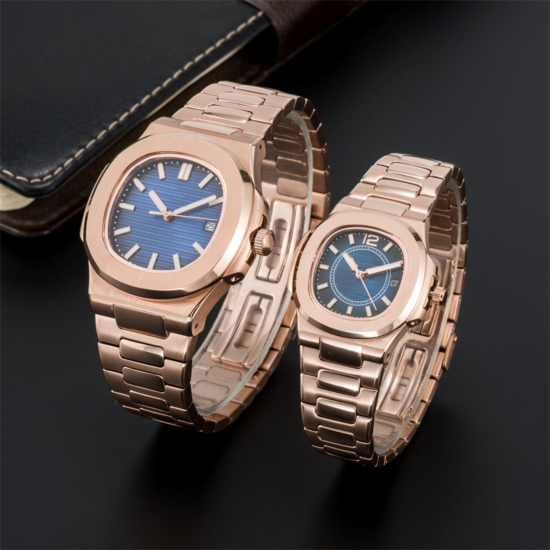 Nieuw luxe horloge heren Automatisch horloge dames quartz batterij horloge precisie duurzame liefhebbers