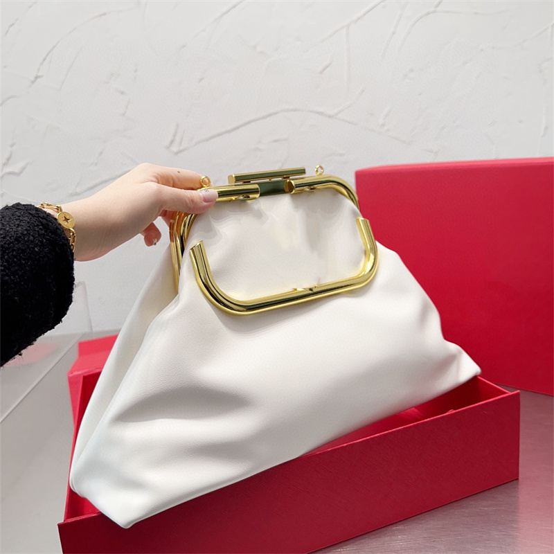 Luksusowe torby na ramię Duża torba na zakupy Moda damska Skórzane torebki Hobos Designer Cross Body Lady Tote Bag