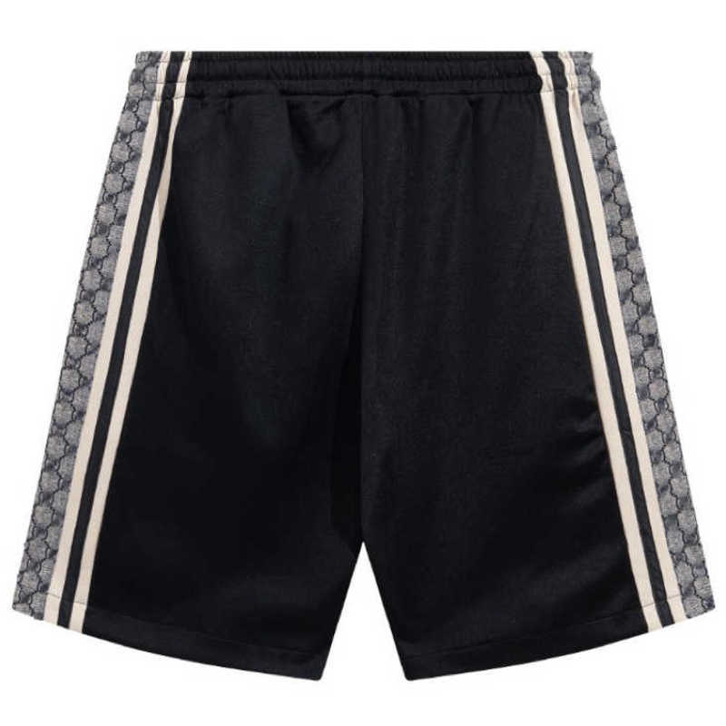 Herrshortsdesigner High end antika vävda sportbyxor med heltryck, avslappnade och bekväma löst sittande shorts för par G04C