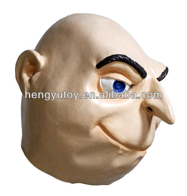 Latex gru Mask Full Overhead Rubber Masks Halloween Fancy Dress Party Masquerade Movie L230704