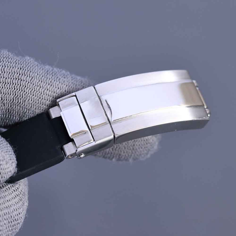 メンズウォッチデザイナーウォッチ42mm 2813自動機械ムーブメントウォッチラバーストラップスポーツ風ファッション腕時計
