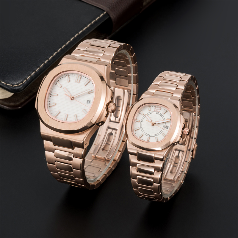 Новые роскошные часы мужские автоматические часы для женской кварцевой батареи Quartz Watch Precision Lover Lovers Lovers