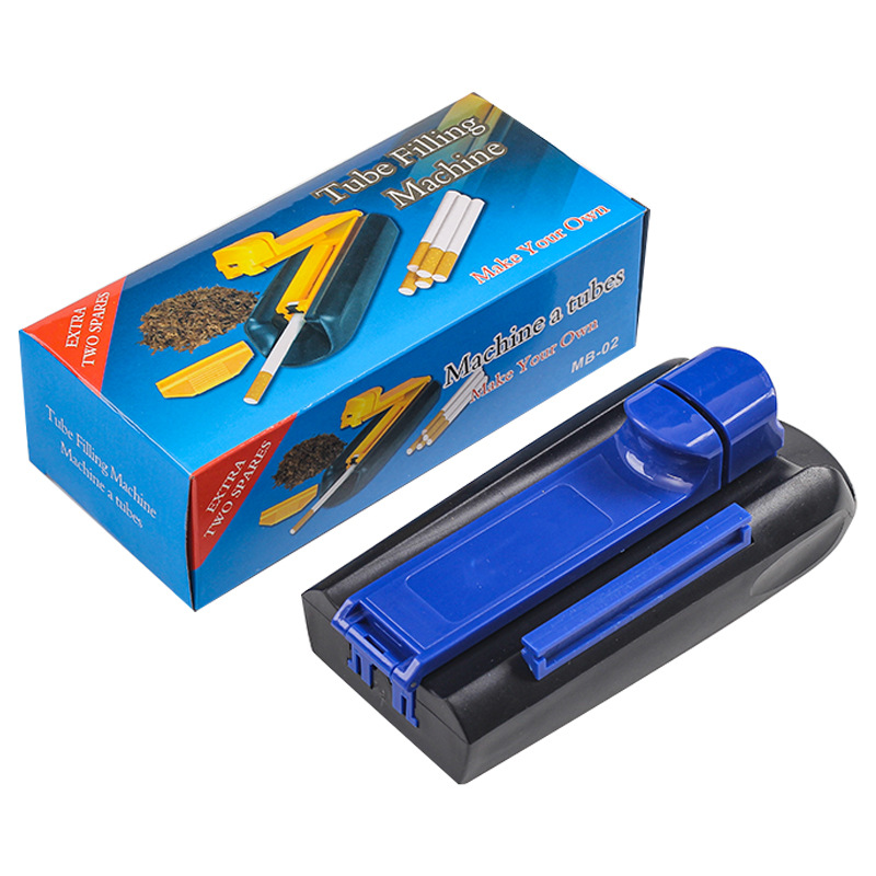 Smoking Pipes 8.0mm plastic cigarette puller, household manual cigarette lighter, cigarette rolling
