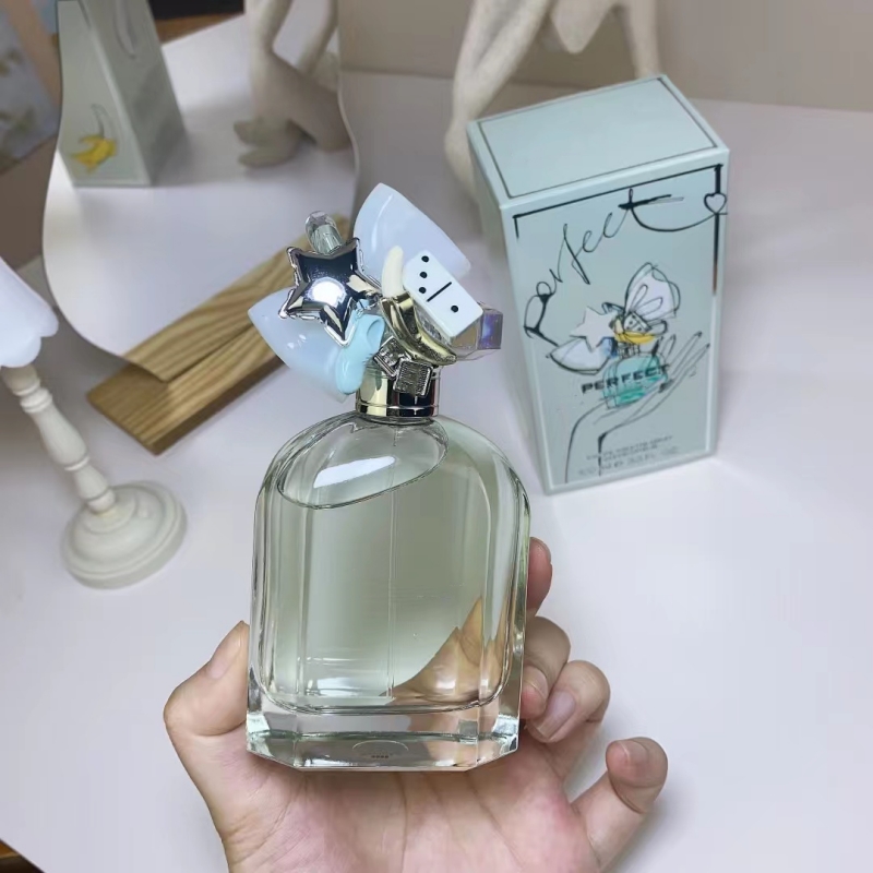 여성을위한 클래식 최신 고급 디자인 향 완벽한 브랜드 향수 향기 향기 100ml edp eau de parfum 스프레이 긴 유쾌한 도매 드롭 컨칭