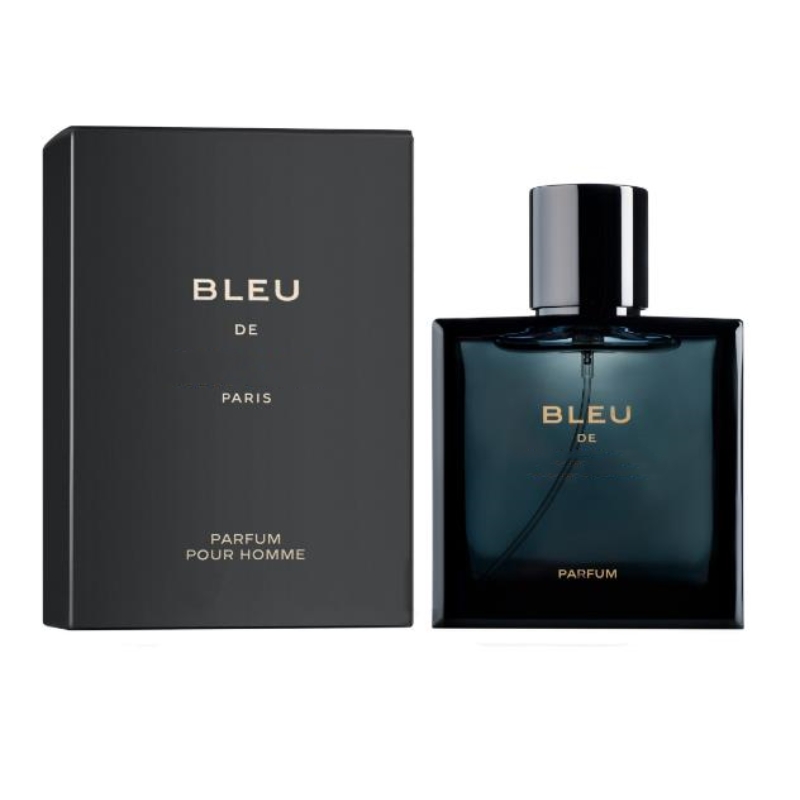 Best selling original men's perfume glass bottle spray wooden blue fragrance blue men's perfume EDP 100ml Fragrance