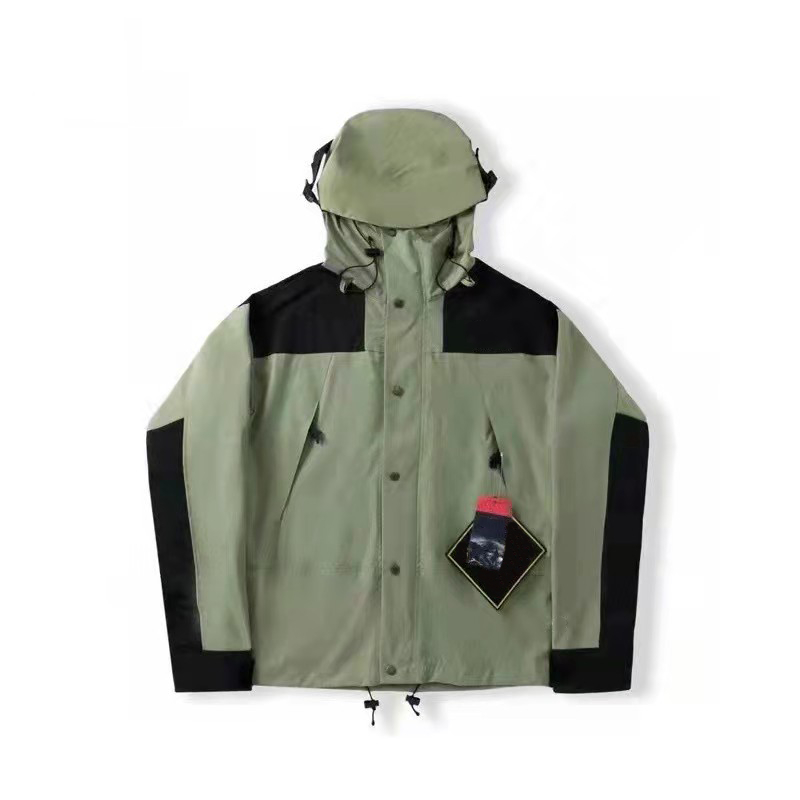 Мужская куртка дизайнерская куртка Coats Man Outdoor Hountoor Riging Cumping Camping Windpronation Водонепроницаемый теплый капюшон