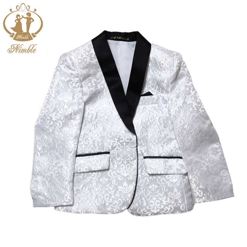 Trajes 2021 New Kids Wedding Blazer Baby Boys Traje Chaquetas Abrigo formal + Pantalones + chaleco Trajes de niño de 3 piezas Formal para fiesta de boda BoyHKD230704