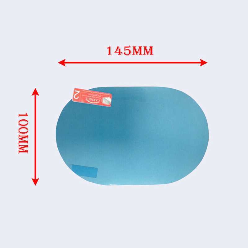 Upgrade Universal Anti-Fog Anti-Blare Rainproof Car Tuning Rekorview Mirror Trim Film Cover Zewnętrzne części Szklane akcesoria