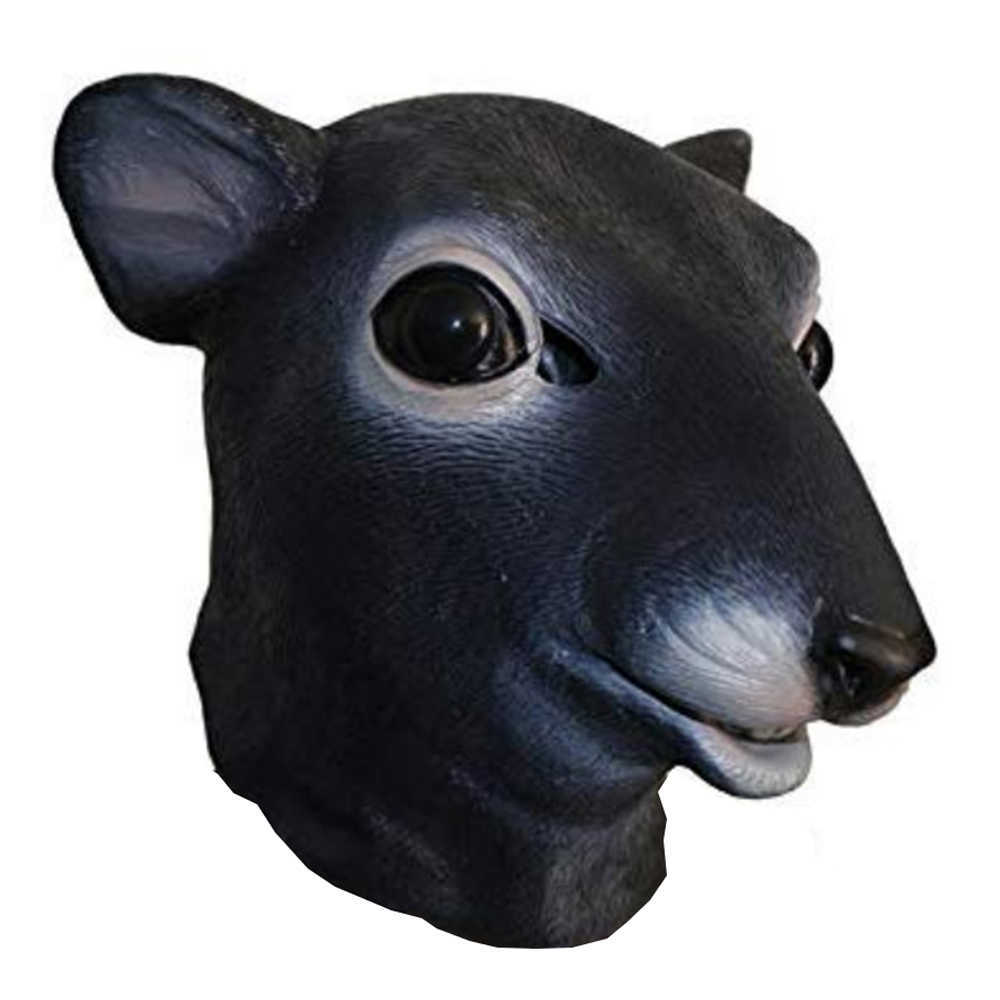 Réaliste Latex Chat Masque Souris Rat Masque Woodland Animal Déguisement Tabby Masque Costume Fête Halloween L230704