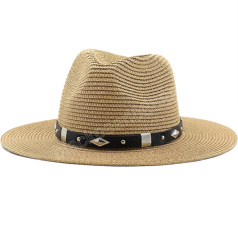 ファッション夏折りたたみ紙麦わら帽子女性旅行ビーチ太陽の帽子休暇 UV 保護つば広帽子女性と男性のための