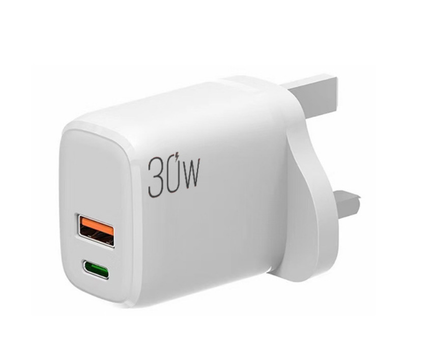 EU US UK AU Stecker 30W 20W Ladegerät Dual USB Typ C PD QC 3.0 Schnellladestecker für mehrere Telefonmodelle