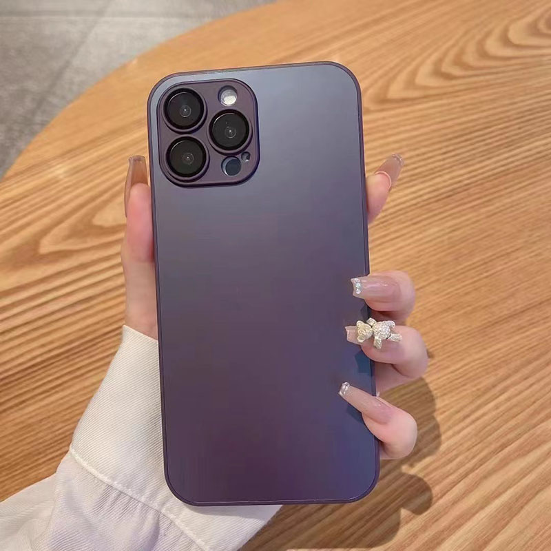 베스트셀러 AG 실리콘 무광택 유리 전화 케이스 iPhone 14 13 Pro Max 11 12 Mini XS Max XR X 8 7 Plus Square Frosted Camera Lens Protector Glass Back Cover