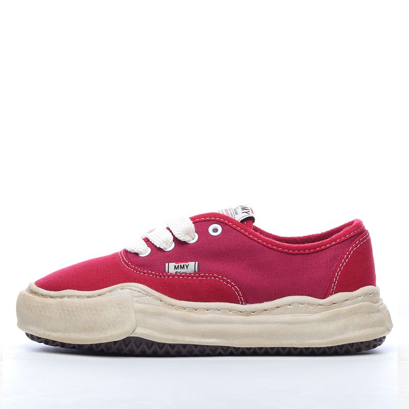 Scarpe firmate Dissolving Shoes Madness Maison Mihara Yasuhiro Mmy Og Scarpe eleganti in tela con lacci Lowcut Sneaker Platform Sneakers bianche nere rosse grigie