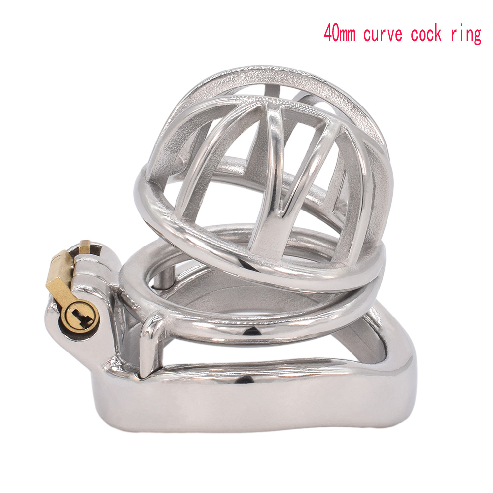 Chastity Cage Kit Metal Male Bondage Belt Devices Steel Penis Rings Sissy Cock Lock Holy BDSM Fetish Adult Sex Toys for Men