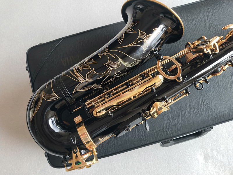 2023 svart altsaxofon YAS-82Z Japan märke altsaxofon E-Flat musikinstrument med fodral