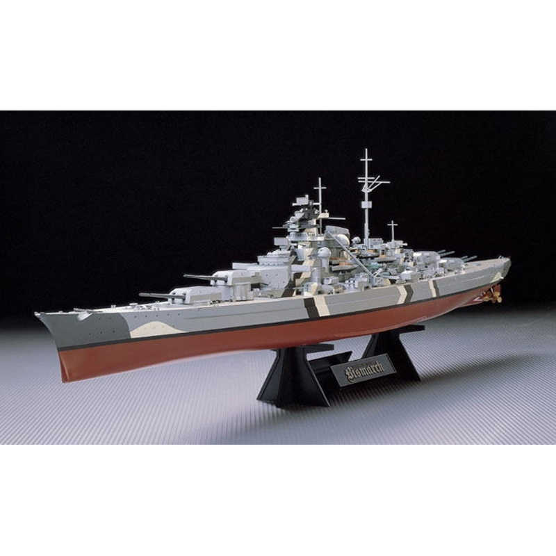 نموذج مجموعة Tamiya 78013 1/350 WWII German Bismarck Battleship War Ship Military Hobby Toy Plastic Building Kit Assembly مجموعة هدية HKD230706