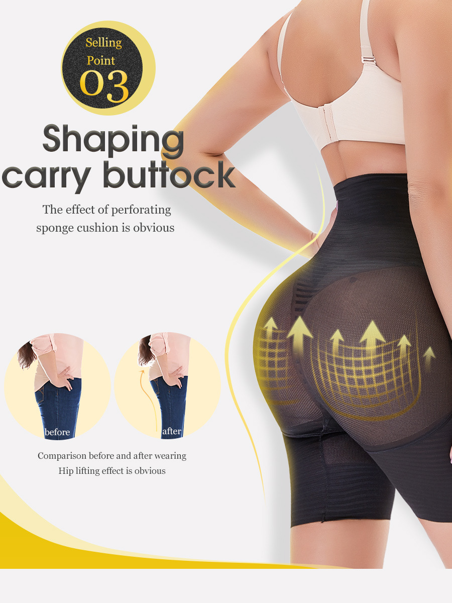 Odchudzanie całego ciała czopiarki Butt Lifter spodnie kontrolujące brzuch bezszwowe damskie bielizna body bielizna modelująca Fajas Colombianas