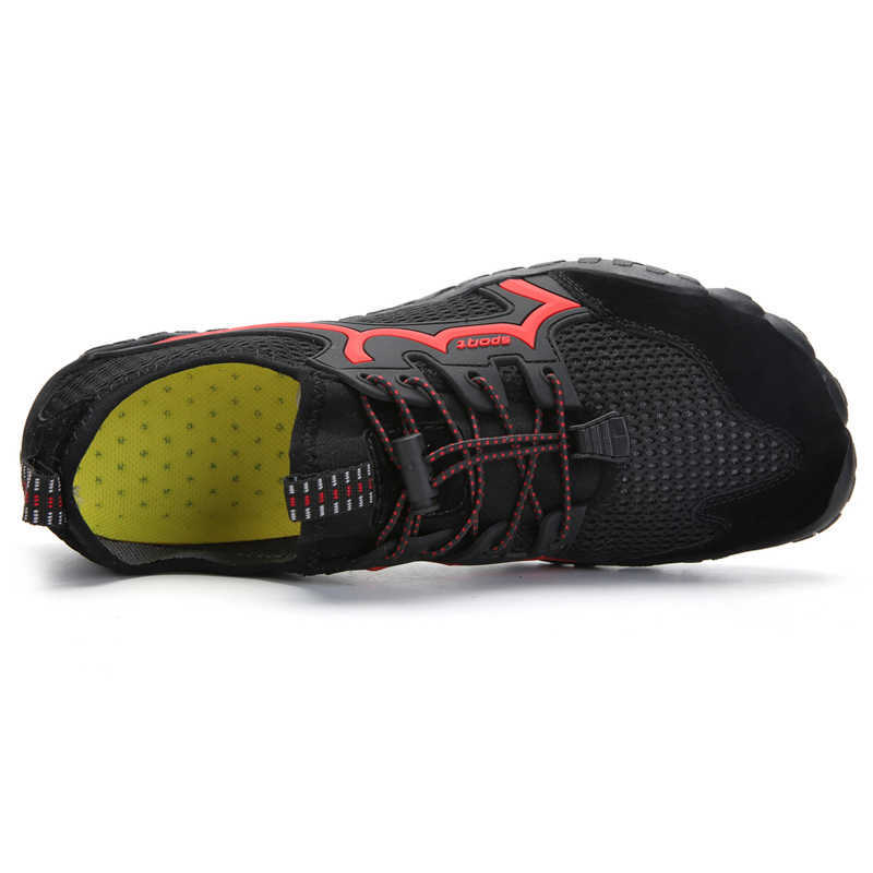 Calzado de senderismo Hombres Zapatos de agua Mujeres Aqua Zapatos Bearfoot Zapatos de deporte atlético al aire libre de secado rápido para senderismo Kayak Canotaje Surf Caminar HKD230706