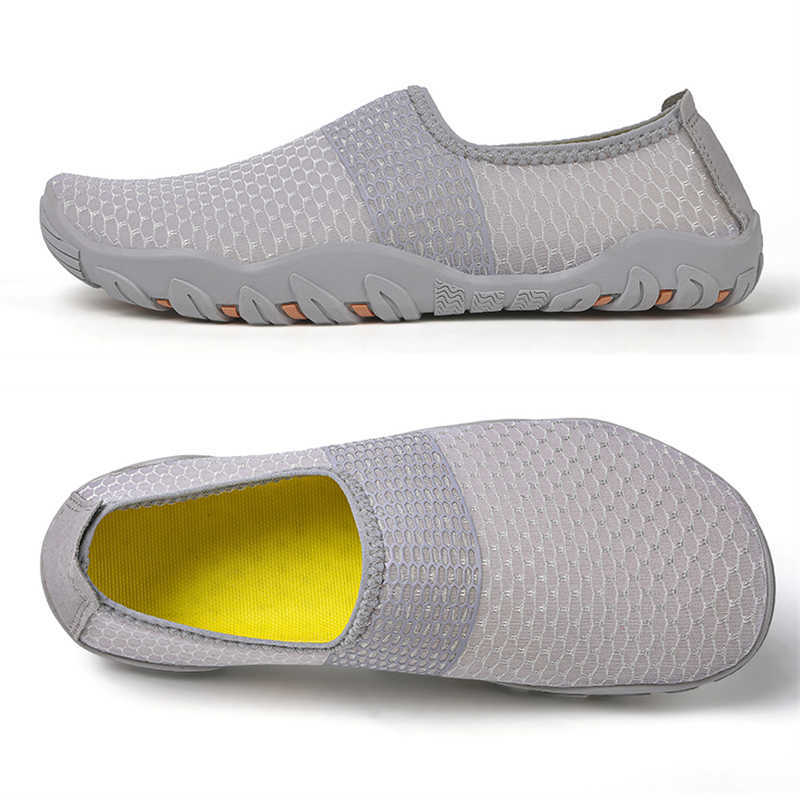 Calçado para Caminhada Sapatos de Água Tênis Feminino Descalço Ao Ar Livre Sandálias de Praia Upstream Aqua Shoes Secagem Rápida Rio Mar Mergulho Natação Tamanho 35-43 HKD230706