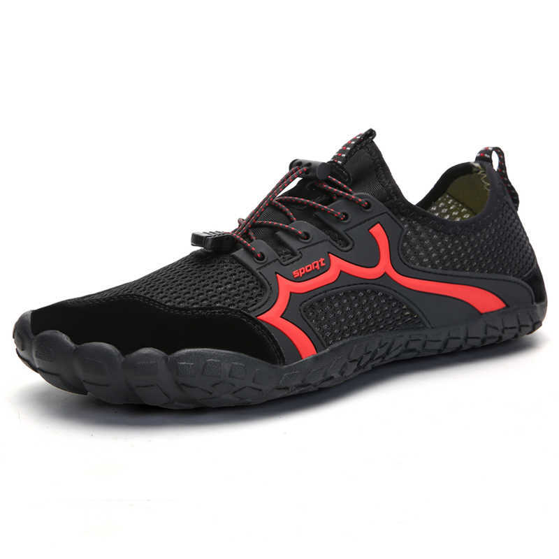 Calzado de senderismo Hombres Zapatos de agua Mujeres Aqua Zapatos Bearfoot Zapatos de deporte atlético al aire libre de secado rápido para senderismo Kayak Canotaje Surf Caminar HKD230706