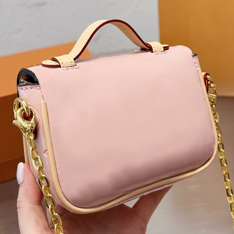 Bag Women Designer Bags Luxury Crossbody Handbag Leather Classic Flower Fashion Shoulder Shopping Handbag Ladies Solid Color Wallet Flap Purse Famous Purse Gift