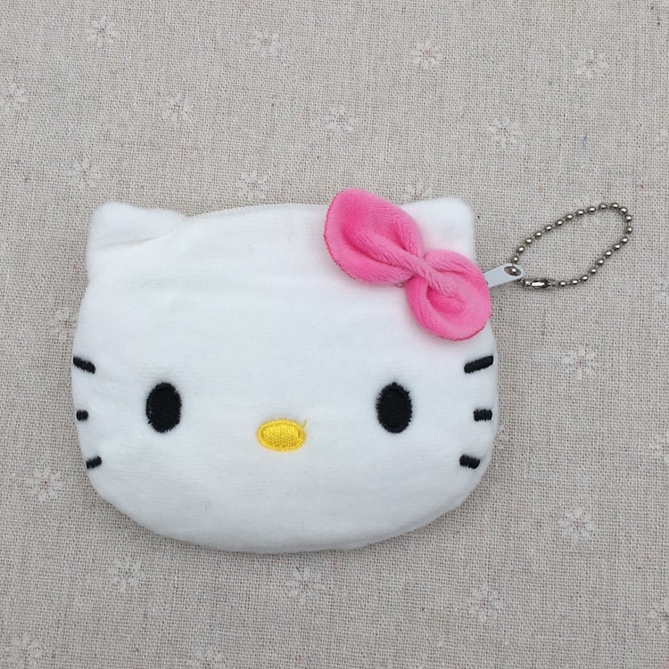 Gros dessin animé en peluche zéro portefeuille anime poupée sac petit cadeau clé sac petit sac de rangement