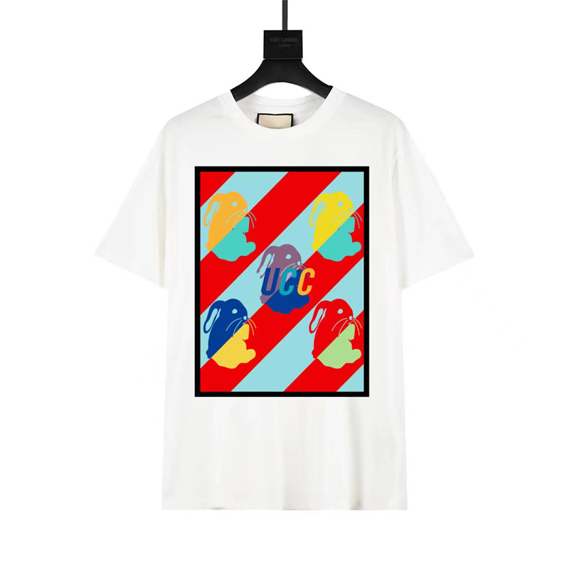 Camisetas para mujer Camisa de diseñador Camisas de mujer Camisetas de diseñador Casual Cuello redondo Algodón puro Manga corta Letra de alta calidad impresa Ropa de pareja S-5XL WW