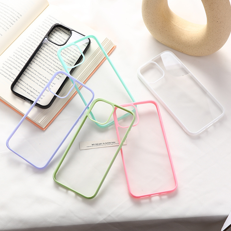 DIY Cream Glue Acryl Tpu Chase Crowe Crown Transparent Drop Glue Groove Shell Macaron Color Back Cover для iPhone 14 13 12 11 Pro XS Max XR 7 8 Plus 2023