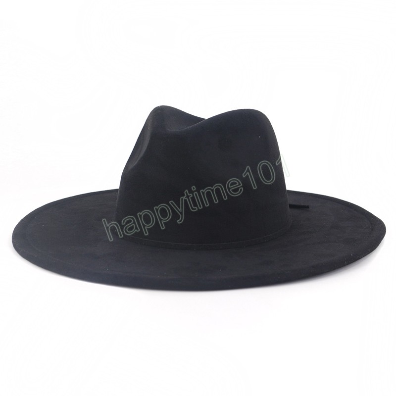 Cappello Fedora donna 9,5 cm a tesa larga Panama Jazz Cap Vintage Uomo Panama Trilby Cappellino formale feste
