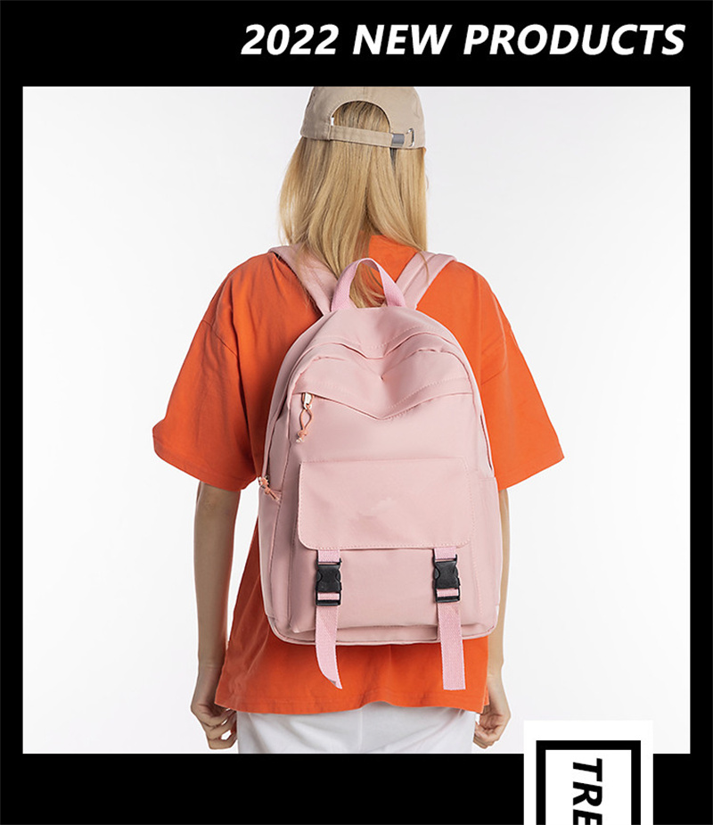 N2295 Brand Students Loptop School Bags Large Capacity Teenager Book Backpacks Casual Camping Backpack Travel Knapsack Outdoor Bag
