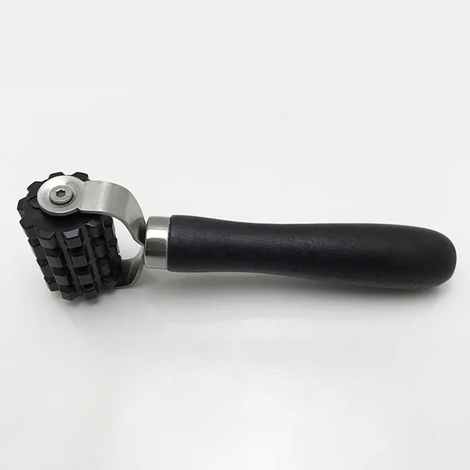 Car Vehicle Sound Deadener Application Rolling Wheel Roller Noise Insulation Deadening Reducing Tool Black HM-98B3