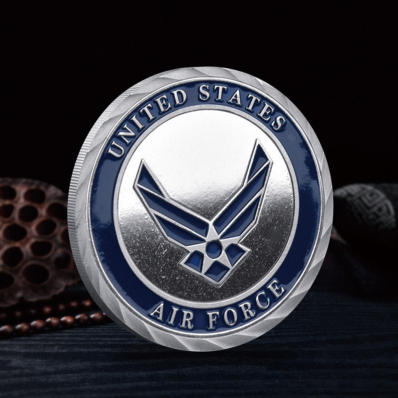 عملة تذكارية للفنون والحرف لضباط أبي من شارة المعادن الجوية الأمريكية العملة التذكارية للجيش الأوروبي والأمريكي