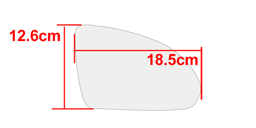 Voor Kia K5 2016 2017 2018 2019 Auto Accessoires Exterieur Deel Side Reflecterende Lenzen Achteruitkijkspiegel Lens Wit Glas 1 stks