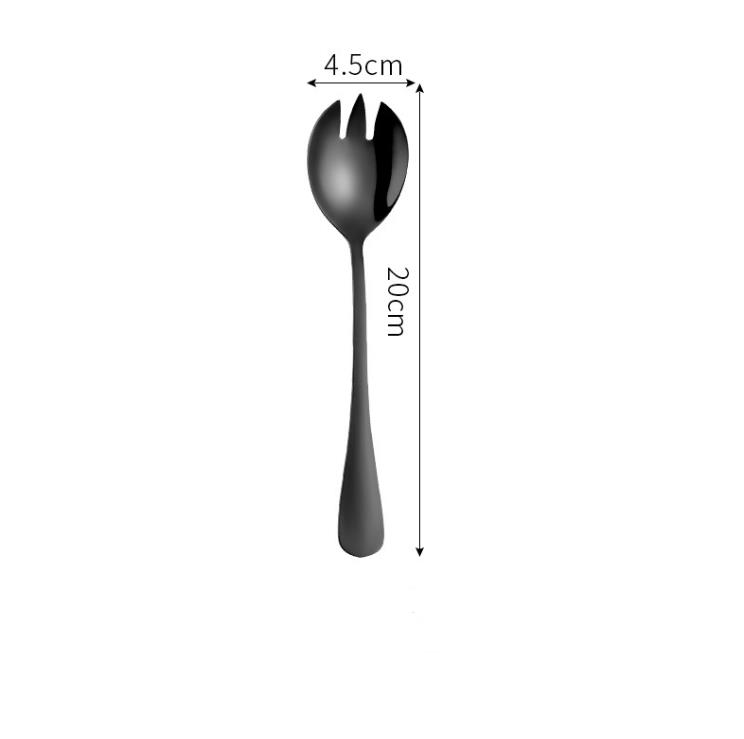 Черный цвет из нержавеющей стали ложки Forks Nivives Rateware Set Set Titanium Plated Dailware Set Shets Minneware Coffee Teaspoons SN5248