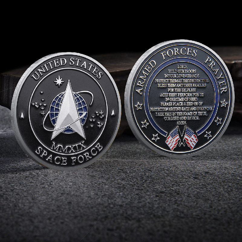 Arts and Crafts Air Force Commemorative Emblem Military Souvenir Production Five Major Military Series Commemorative Crafts