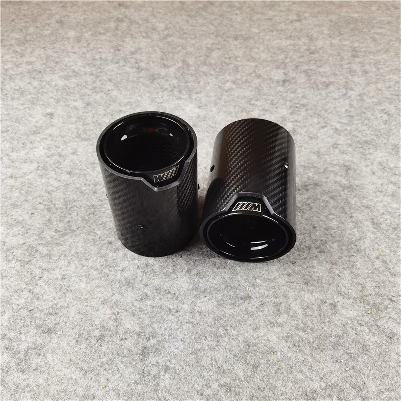 Car Universal Exhaust Pipe For BMW M2 M3 M4 M135i M140i M235i M240i M335i M340i M435i M440i F87 F80 F82 F83 Muffler Tip Nozzles Tailpipe