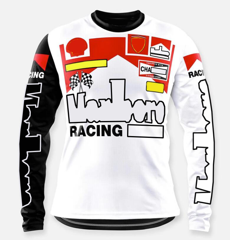 NewF1 racing long sleeve jersey summer team downhill jersey same style customization