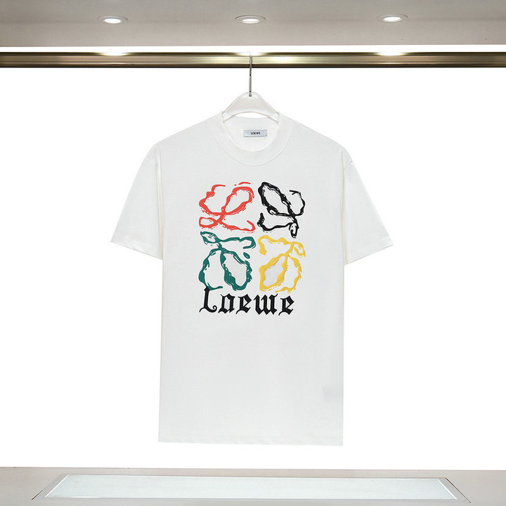 2023 sommer Baumwolle Grafik Brief Drucken männer Casual T-Shirts Rundhals Kurzarm Atmungs Mode männer Tees FB026