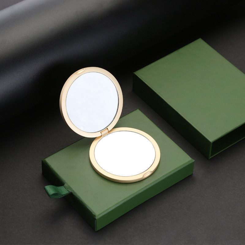 Brand Designed Make Up Mirror Gift Box Set Portable Female Folding Mirrors Present For Girls Exquisite Birthday Gifts Fast And 