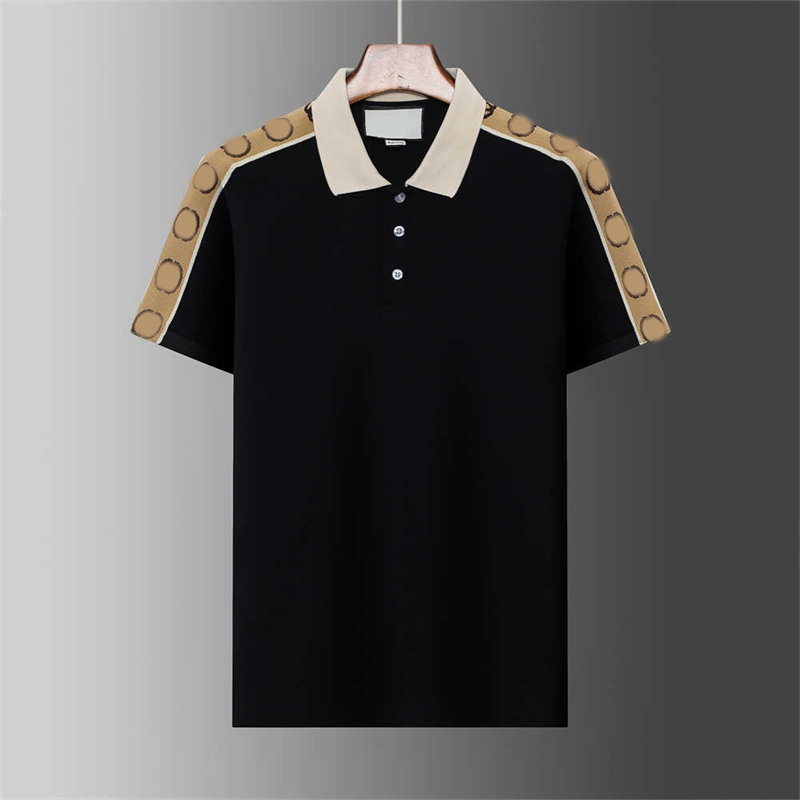 SS23 Mens Designer Polo Рубашка летняя рубашка вышивая с коротким рукавом карачная футболка мужская футболка азиатский размер M-3XL