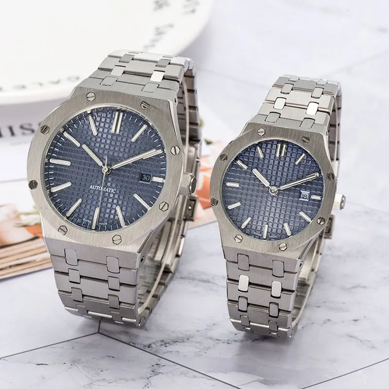 New Luxury Watch Men`s Automatic Watch Women`s Quartz Battery Watch Precision Durable Couple Watch